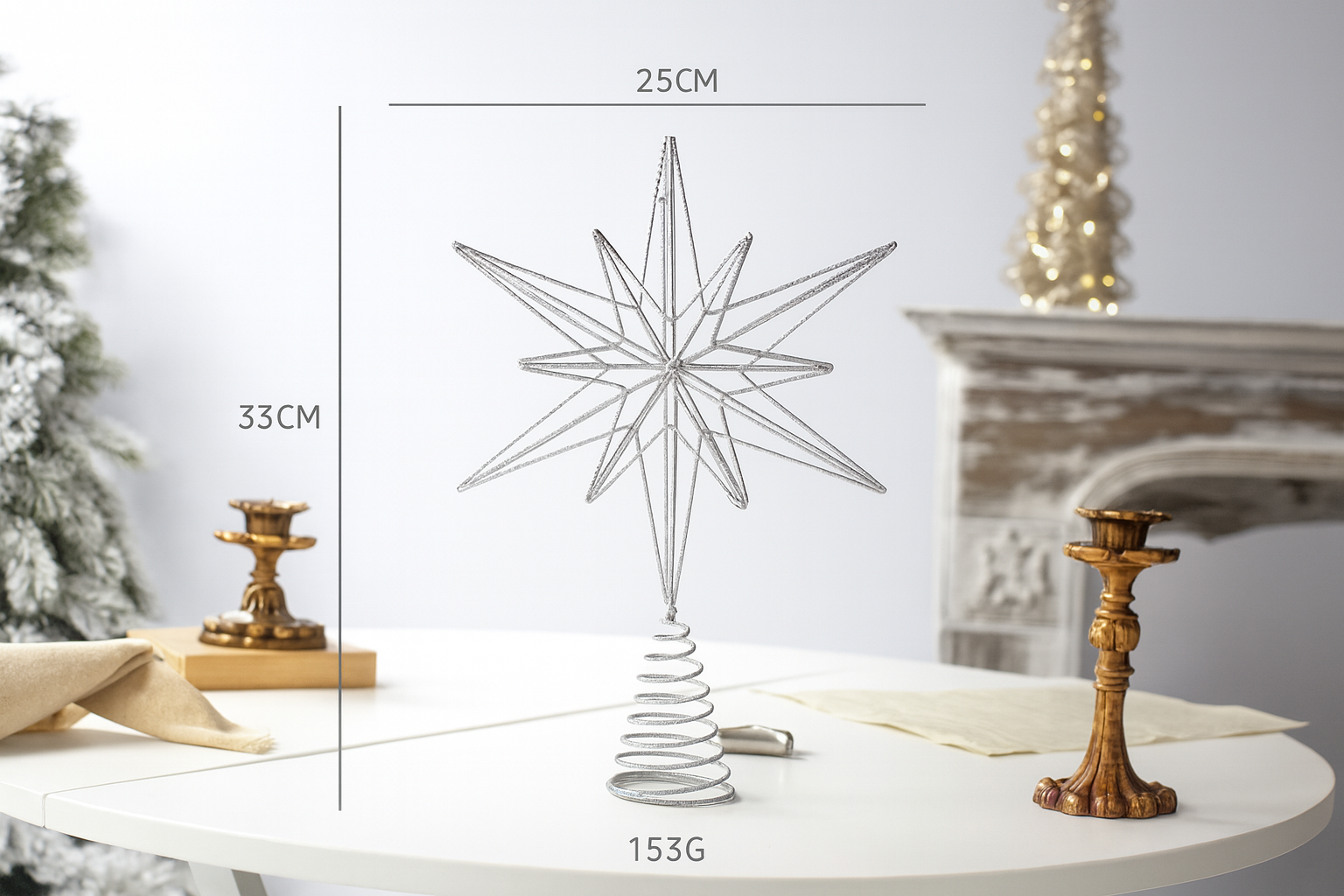 LED Blossom Star Tree Lamp – Decorative Ambient Light for Home, Bedroom & Events