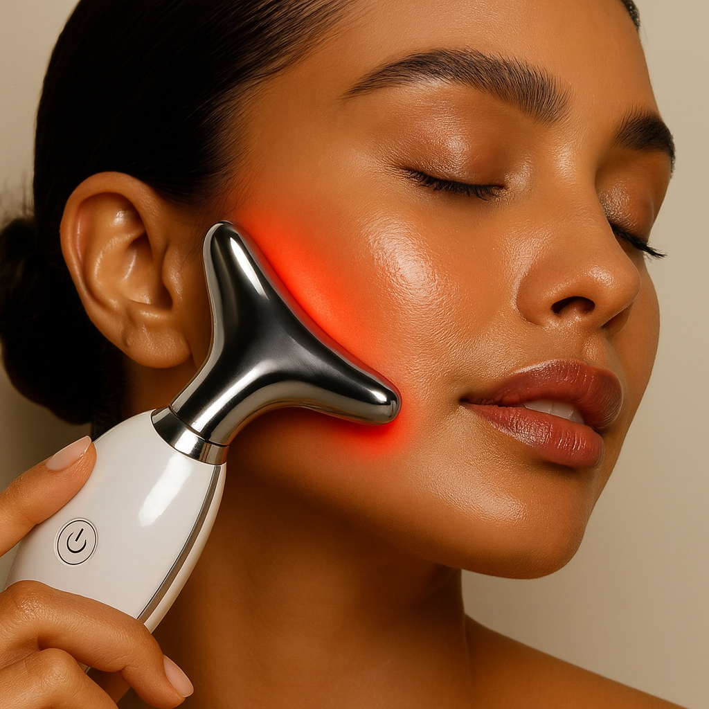 ✨ LED Facial Massager – Skin Tightening & Lifting Device