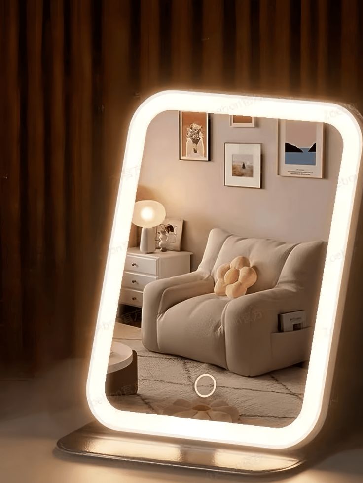 LED Light Makeup Mirror with Touch Control
