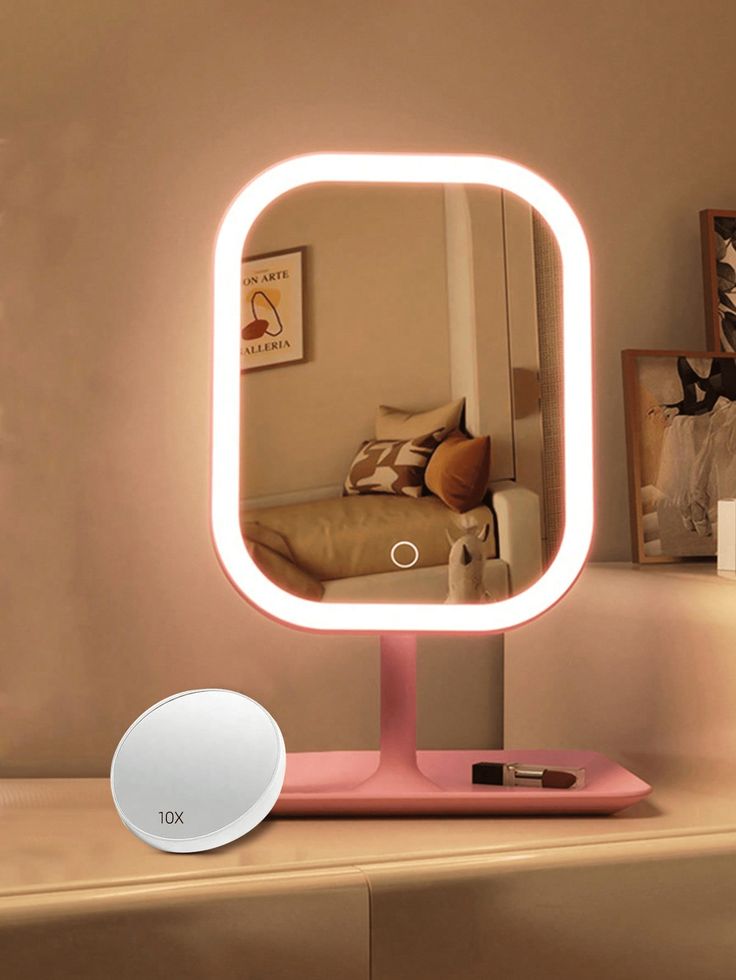LED Light Makeup Mirror with Touch Control