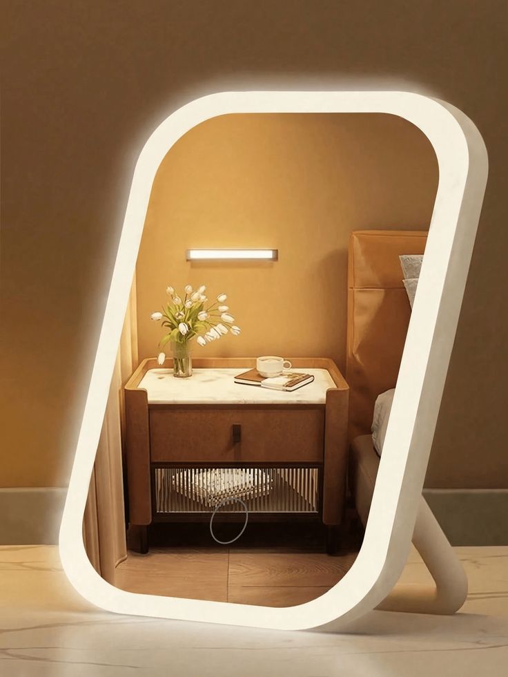 LED Light Makeup Mirror with Touch Control