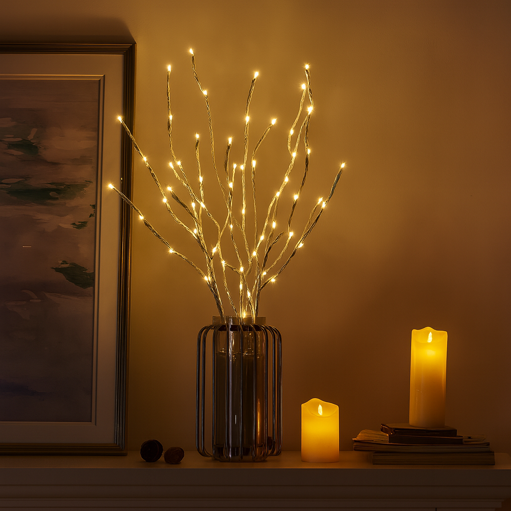 LED Blossom Tree Lamp – Decorative Ambient Light for Home, Bedroom & Events